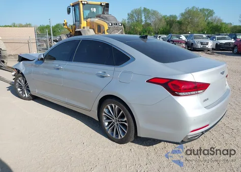 2015 Hyundai Genesis 3.8 from USA, damaged, VIN KMHGN4JE9FU064472